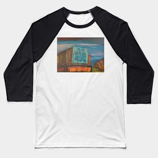 Hull Three Ships Mural Baseball T-Shirt